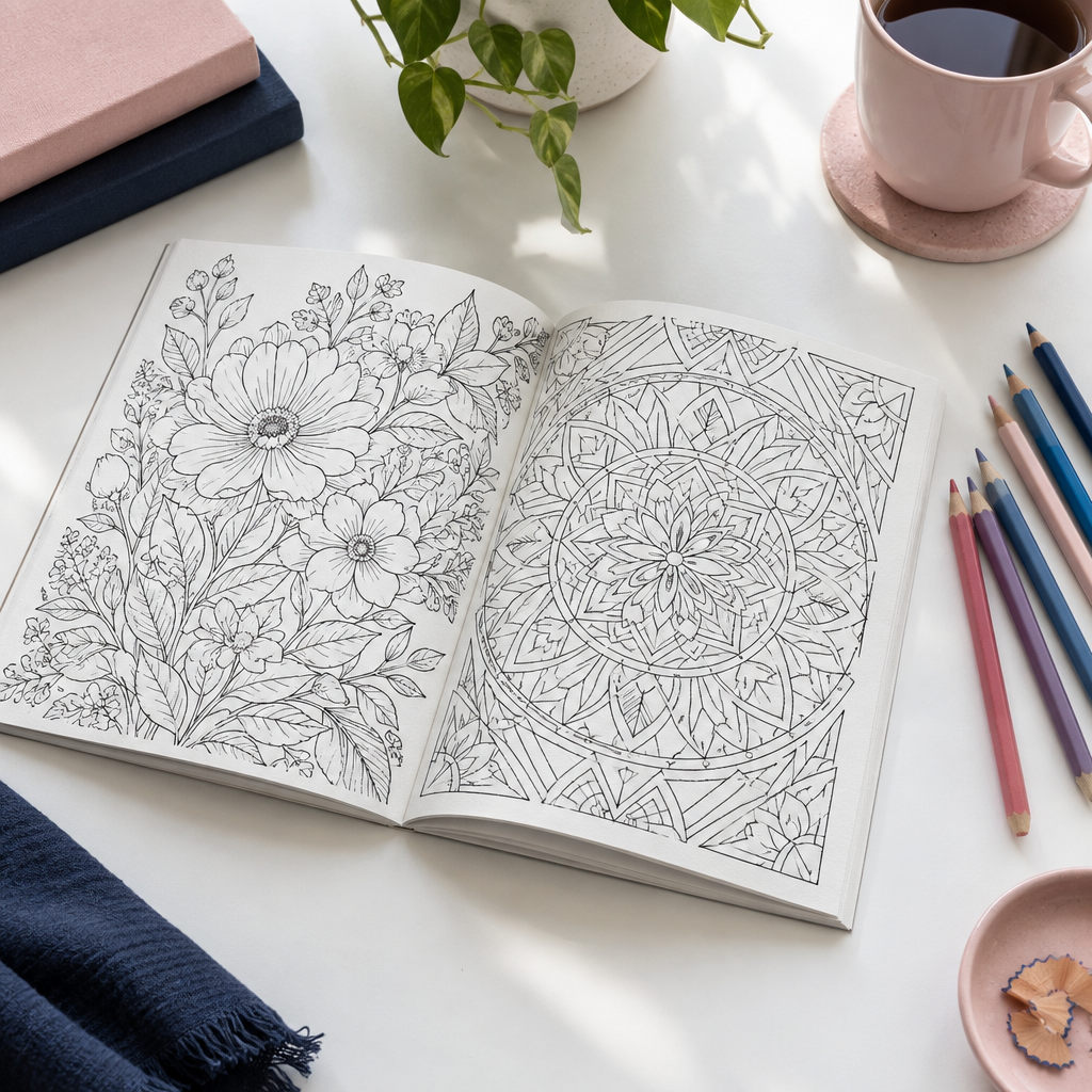 Adult Coloring Books