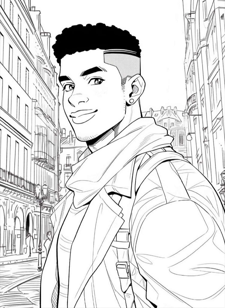Gorgeous Kings Coloring Book