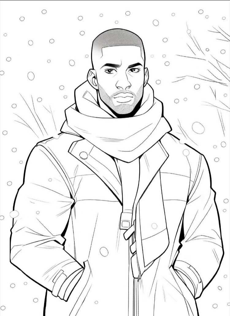 Gorgeous Kings Coloring Book